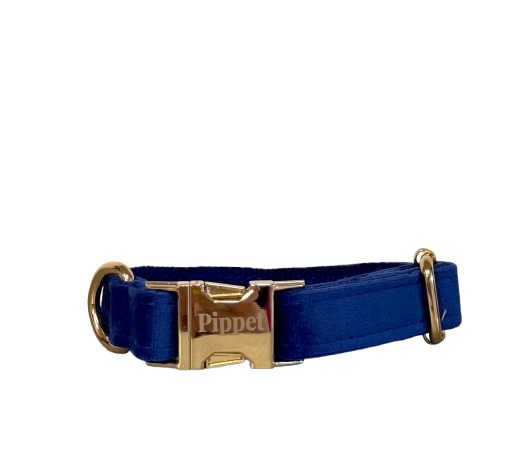 Juul halsband donkerblauw